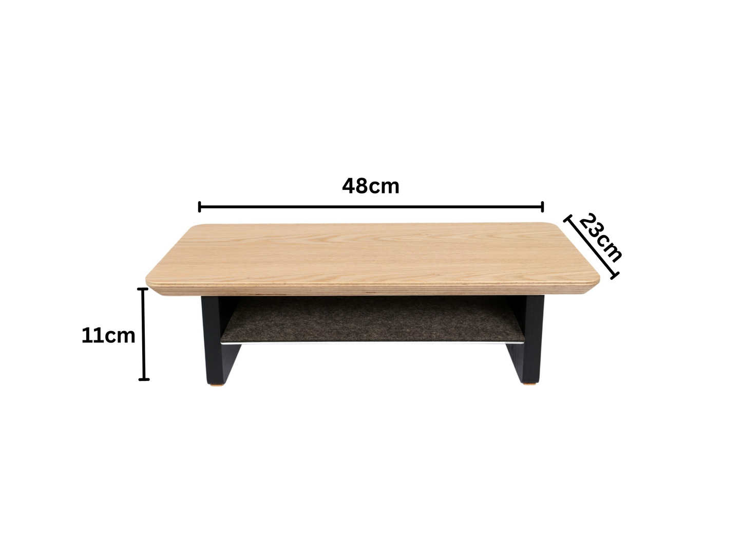 Oak Desk Shelf (Small)